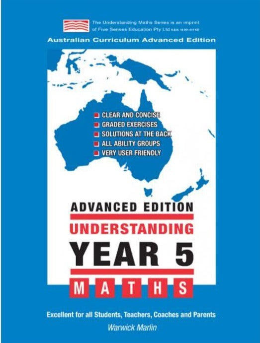 Understanding Maths 系列（5年级）（澳洲教学大纲）（数学教材）-加强版（含6年级部分知识点）