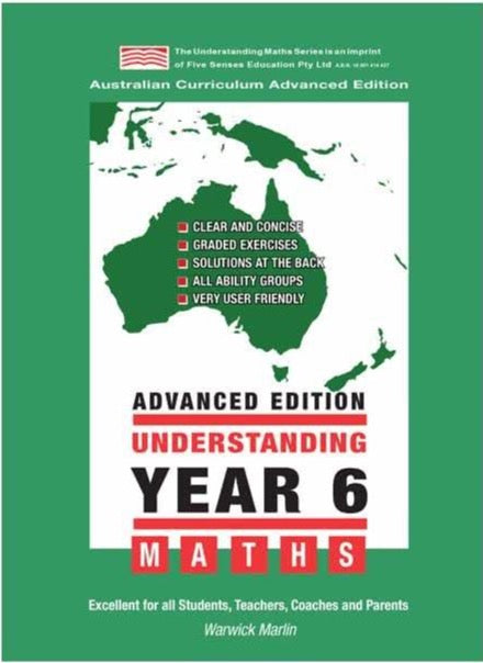 Understanding Maths 系列（6年级）（澳洲教学大纲）（数学教材）-加强版（含7年级部分知识点）