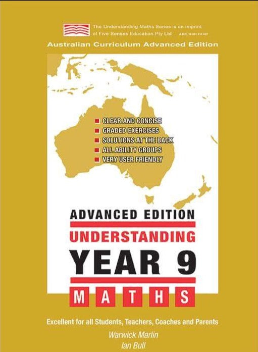Understanding Year 9Maths  – Australian Curriculum Edition advanced