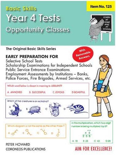 Year 4 Tests Practice Paper  No. 125