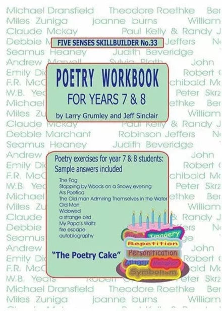 Poetry Workbook for Years 7 & 8