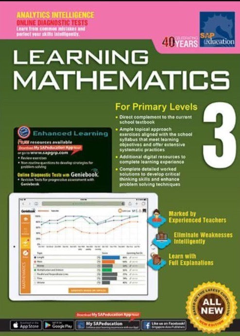 SAP Learning Mathematics for Year 3 + Geniebook