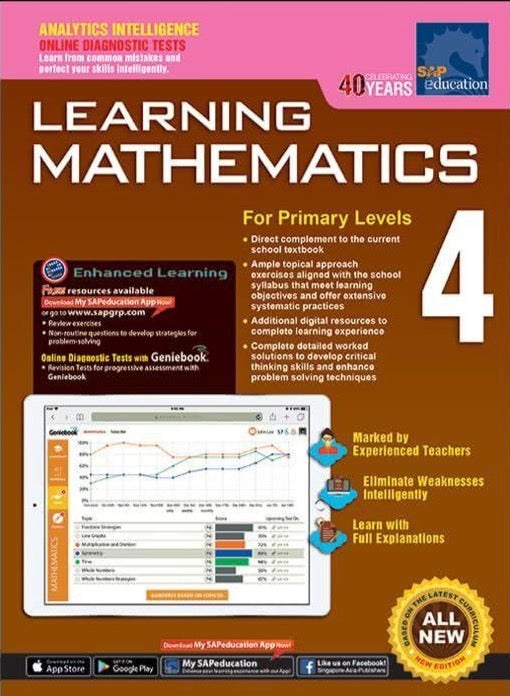 SAP Learning Mathematics for Year 4 + Geniebook