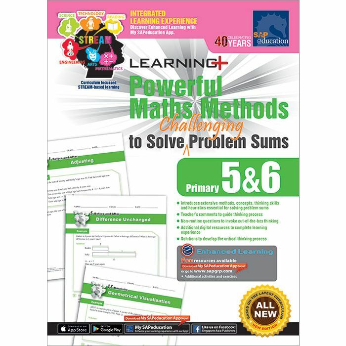 The Problems Solving Singapore Math Book Singapore SAP Learning+ Powerful Maths Methods to Solve Challenging ...