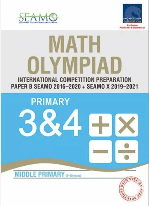 SEAMO Past Competitions 2021 Edition Paper B(9-10 Years old)-Olympiad paper