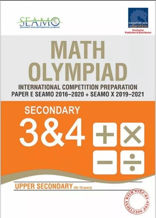 SEAMO Past Competitions 2021 Edition Paper E(15-16 Years old)-Olympiad paper