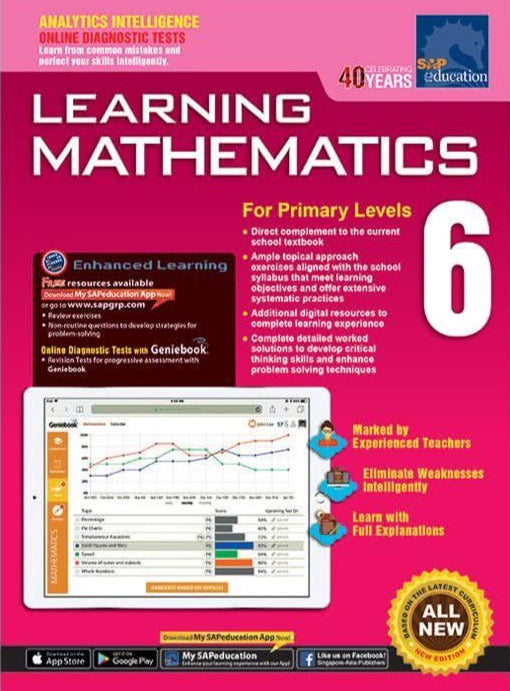 Learning Mathematics for Year 6 + Geniebook