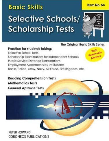 Selective School and Scholarship Tests No. 64 Year 5-8