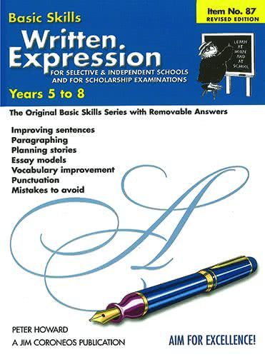Written Expression for Selective & Scholarship exams No.87-Year 5-8