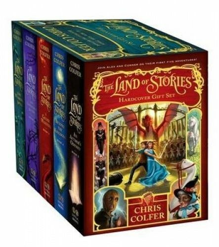 NEW Adventures from Land of Stories 5 Books Set Library (Hardcover )Chris Colfer