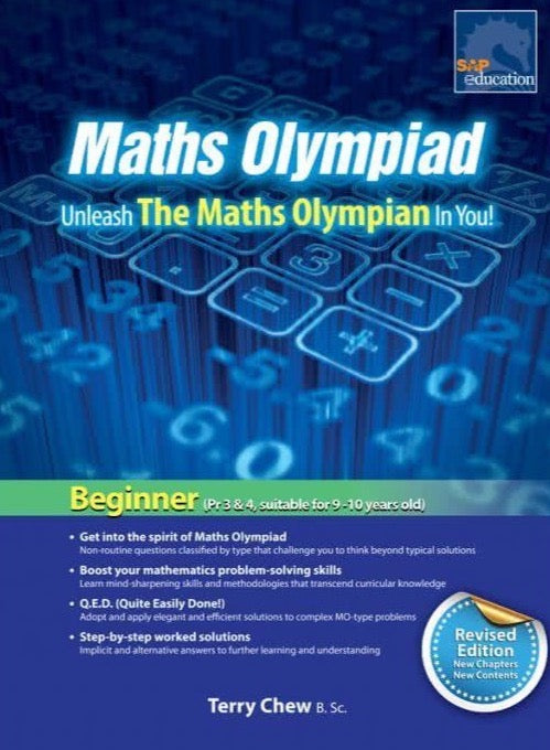 SAP Maths Olympiad Beginner Revised Edition for 9-10 years old