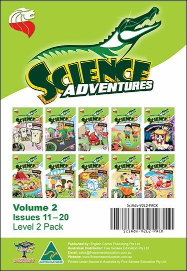 Science Adventures Issues 11-20 (Level 2) 10 books Pack (Ages 9-10)
