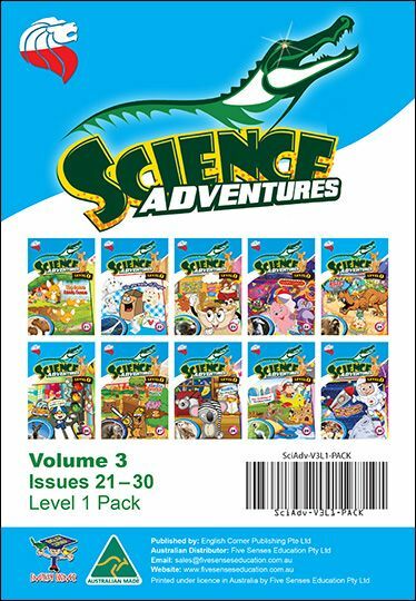 Science Adventures Issues 21-30 (Level 1) 10 books Pack (Ages 6-8)