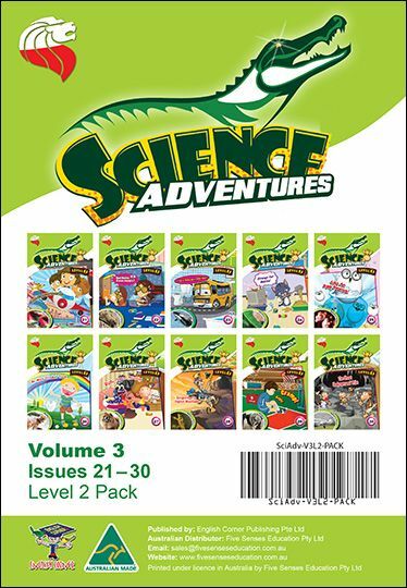Science Adventures Issues 21-30 (Level 2) 10 books Pack (Ages 9-10)