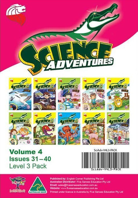 Science Adventures Issues 31-40 (Level 3) 10 books Pack (Ages 10-12)