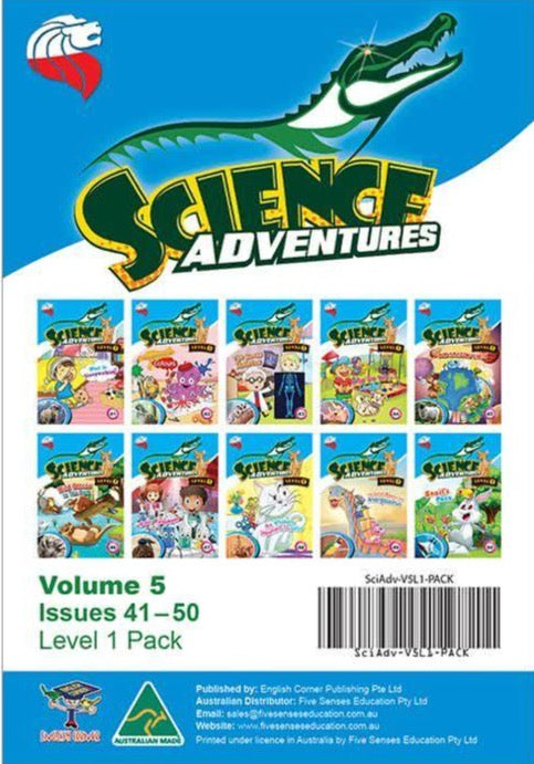 新加坡STEM科学漫画-Science Adventure 系列（41-50期）（6-8岁）（10册合集）