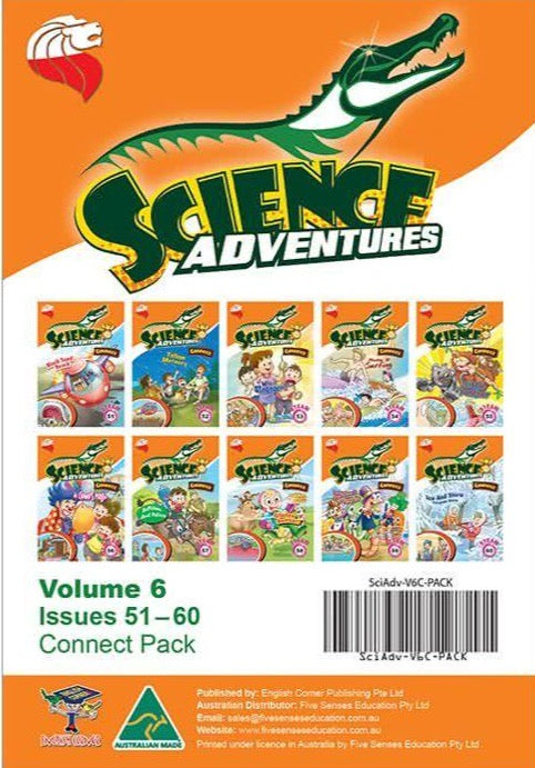 新加坡STEM科学漫画-Science Adventure 系列（51-60期）（6-9岁）（10册合集）