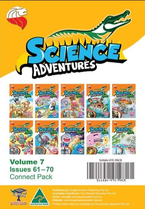 Science Adventures Issues 61-70 Connect 10 books pack(age 6-9)