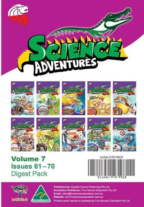 Science Adventures Issues 61-70 Digest 10 books pack(age 10-12)