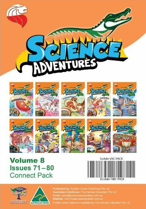 Science Adventures Issues 71-80 Connect 10 books Pack (Ages 6-9)