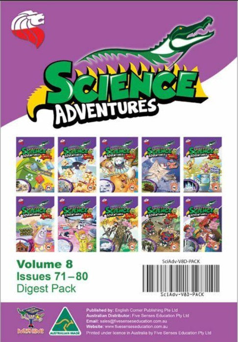 Science Adventures Issues 71-80 Digest 10 books Pack (Ages 10-12)
