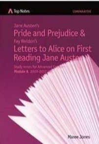 Top Notes: Pride and Prejudice and Letters to Alice on First Reading Jane Austen (purple)