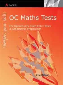 Top Skills OC Maths Tests Year 3-5 Scholarship