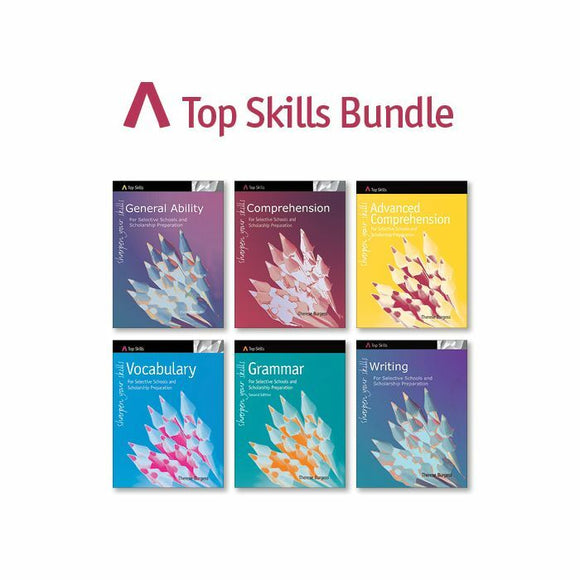 Top Skill Bundle (6 books) Year 5-8 Scholarship